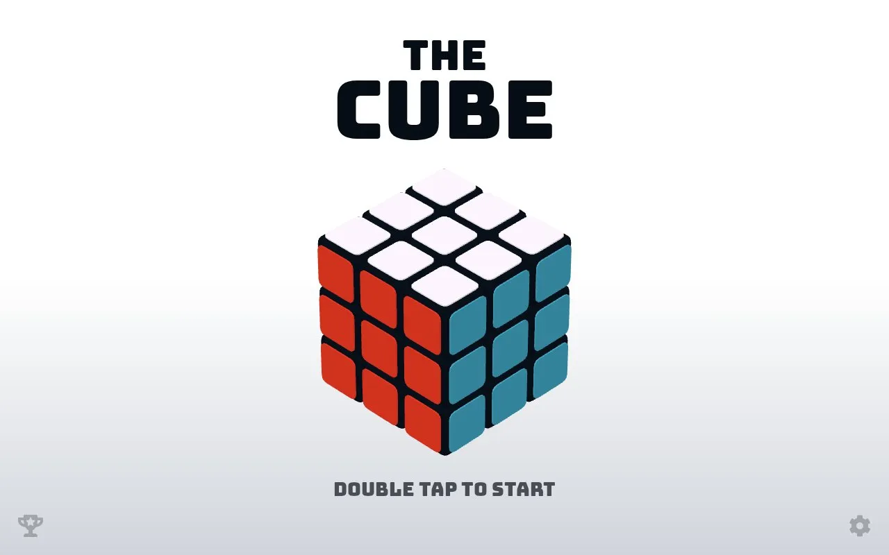 The Cube homepage screenshot