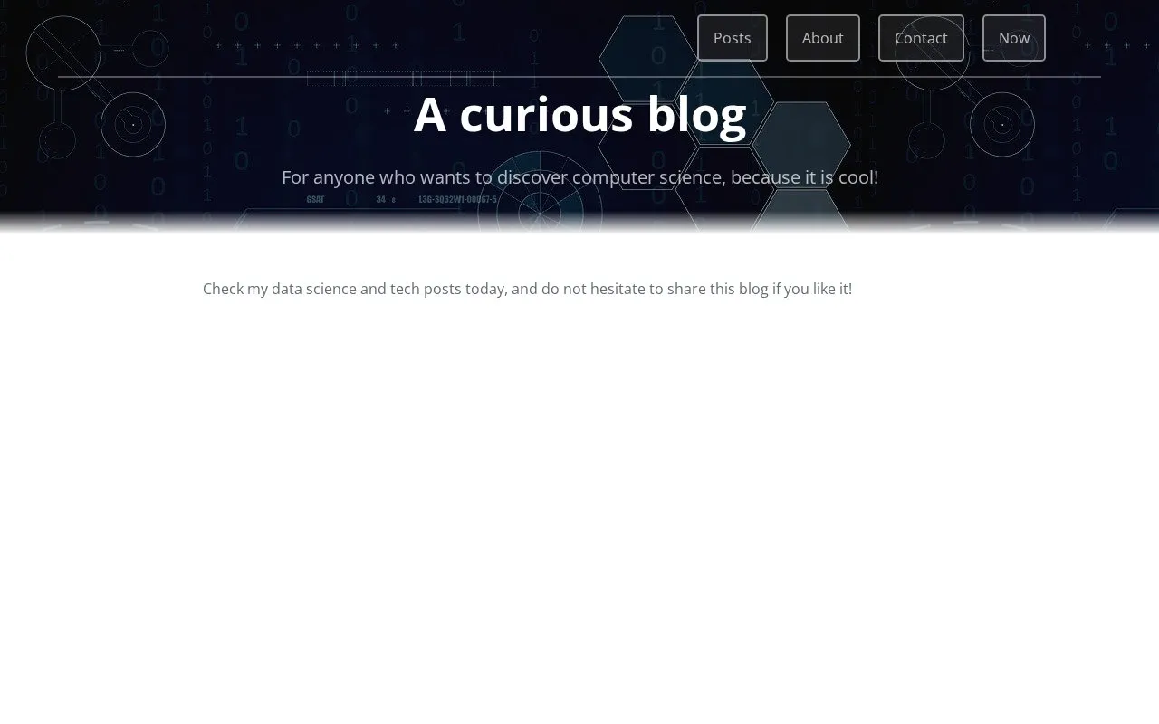 Loic Tetrel homepage screenshot