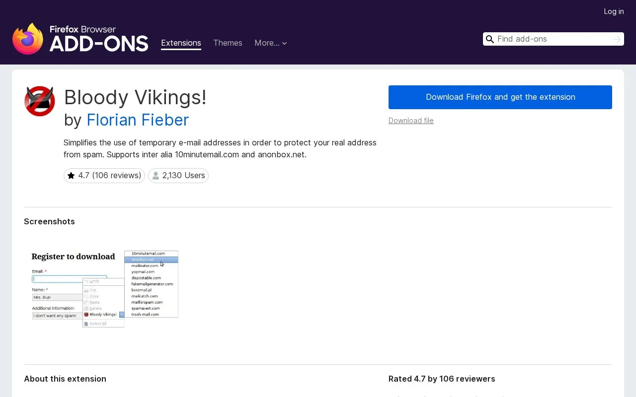 Bloody Vikings! by Florian Fieber homepage screenshot