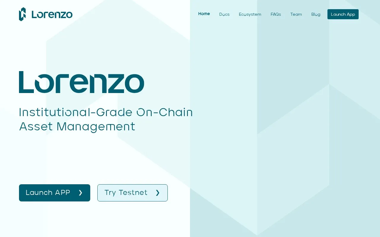 Lorenzo sUSD1+ homepage screenshot
