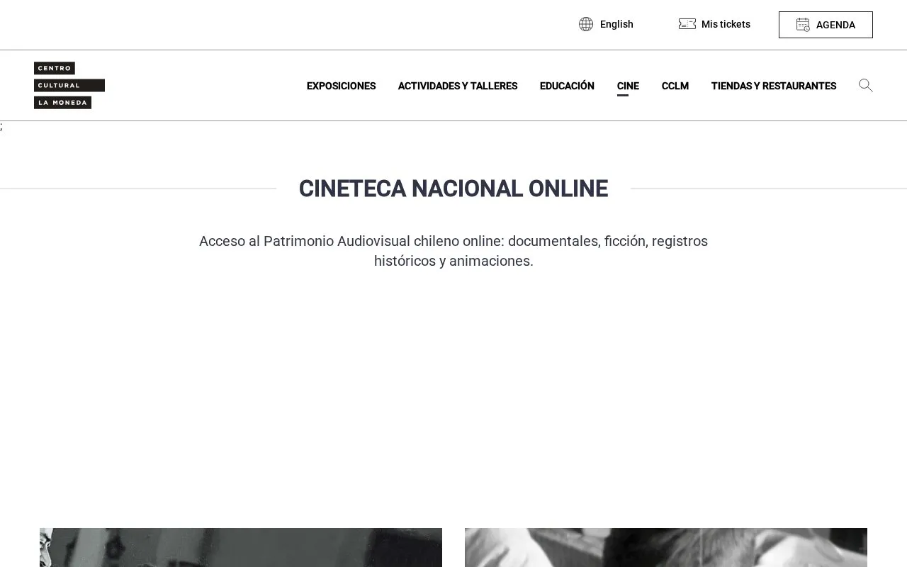 CCLM homepage screenshot