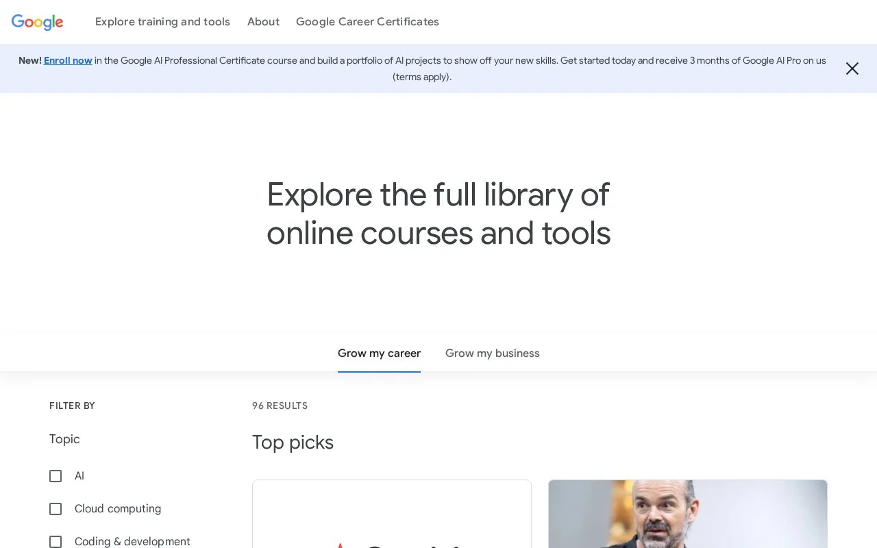 DigitalGarage homepage screenshot