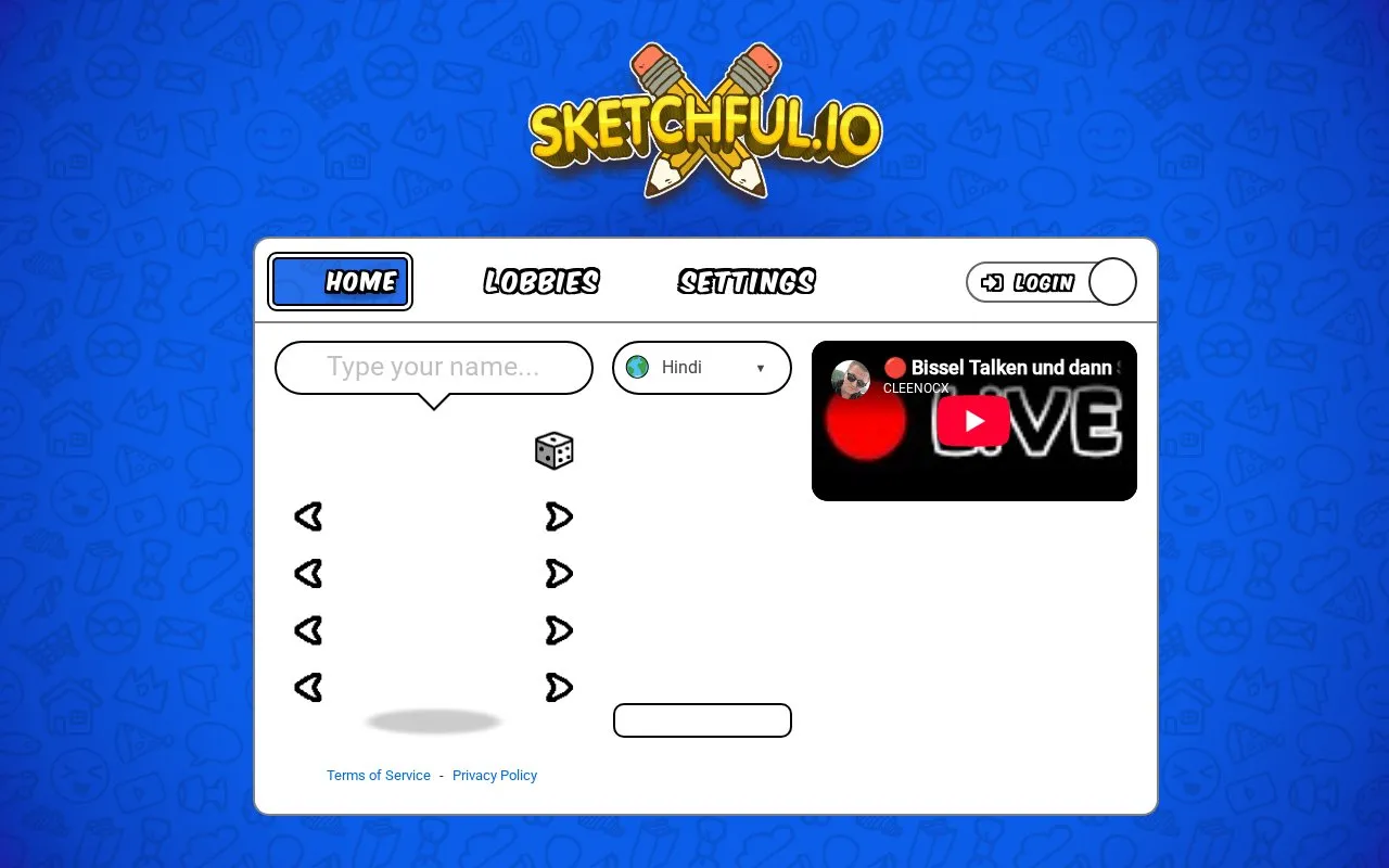Sketchful homepage screenshot