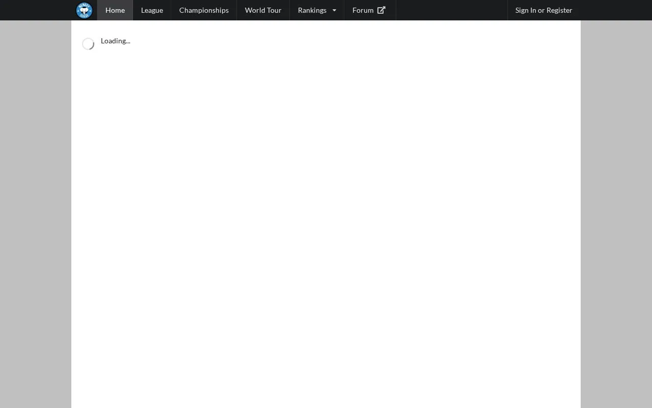 Memory League homepage screenshot