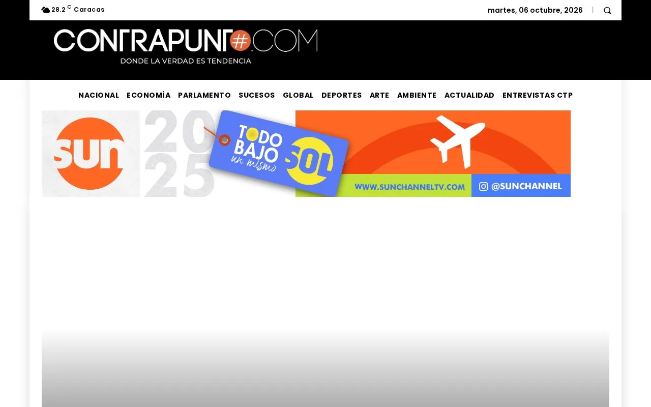 Contrapunto homepage screenshot