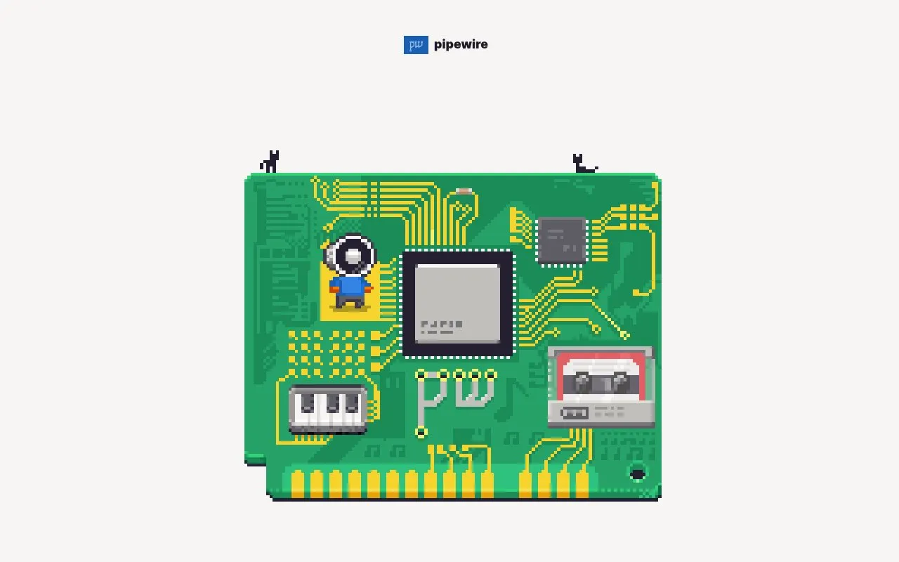 Pipewire homepage screenshot
