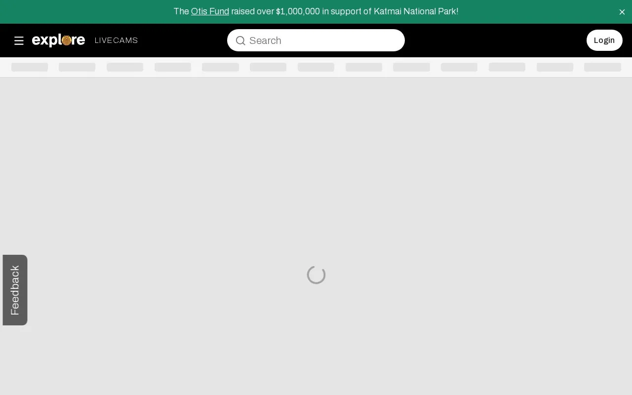 Explore homepage screenshot