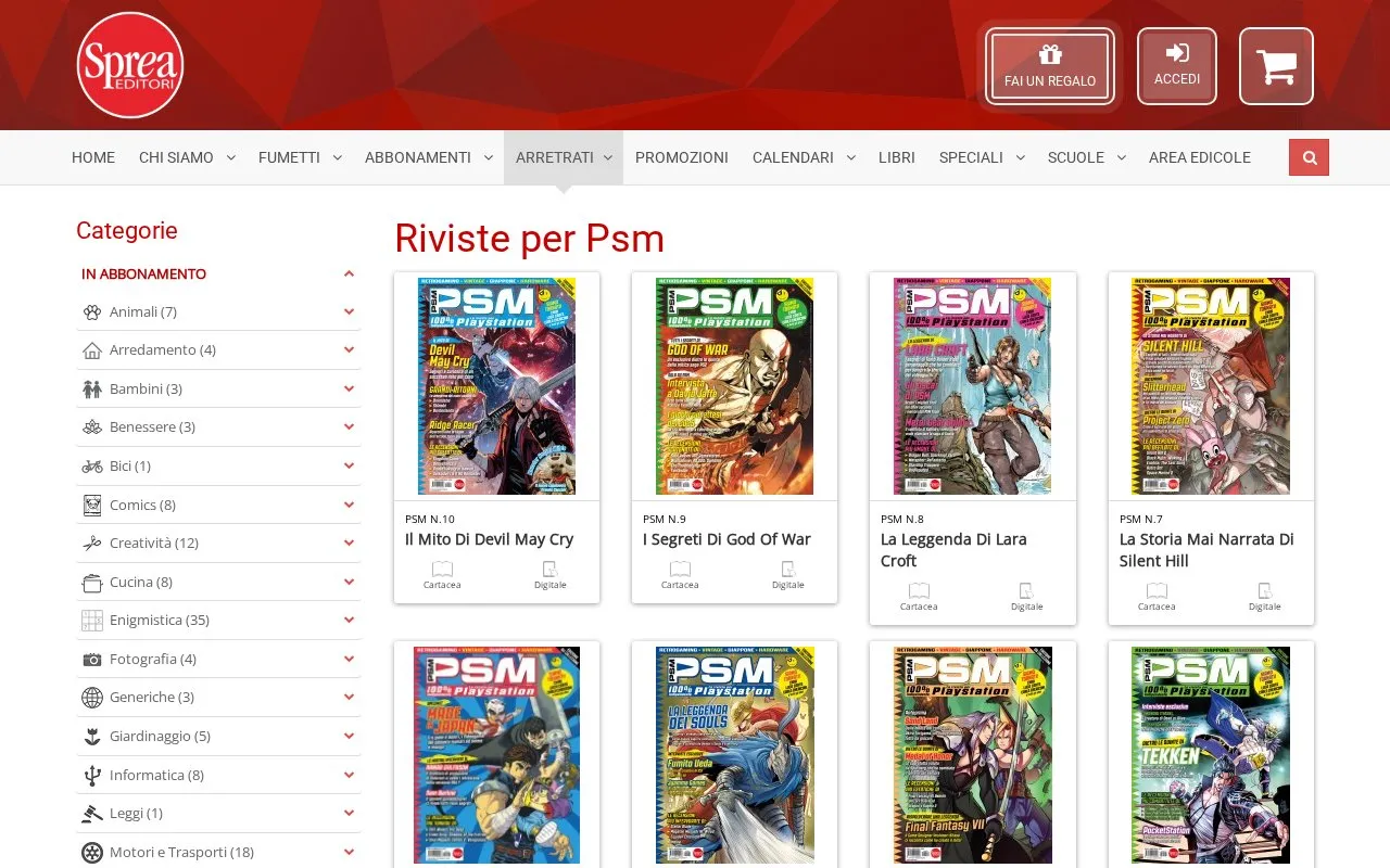 PlayStation Magazine homepage screenshot