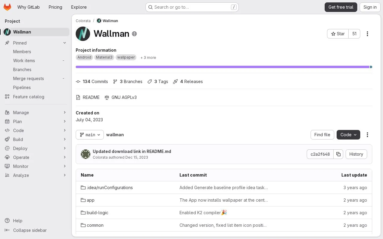 wallman homepage screenshot