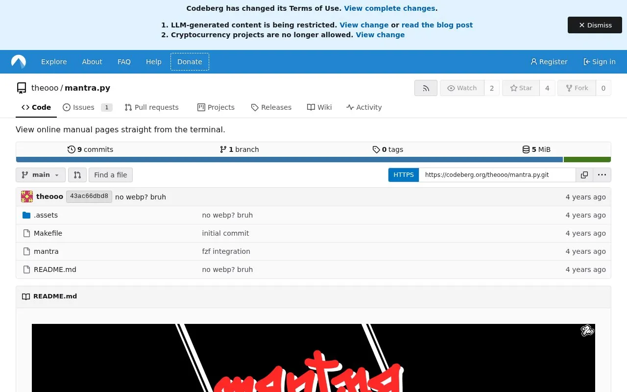 TUI homepage screenshot