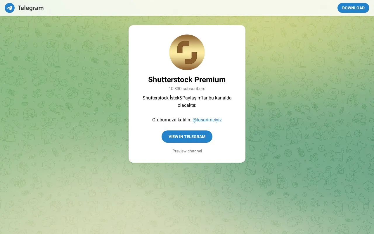 Shutterstock Premium homepage screenshot