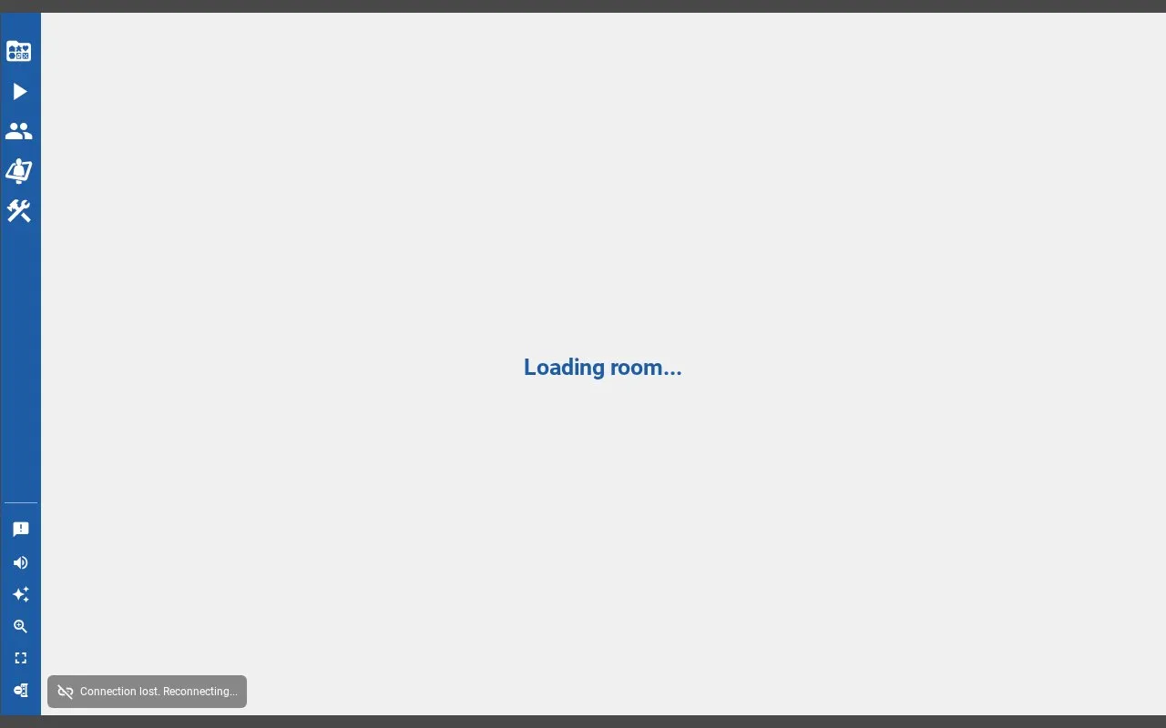 VirtualTabletop homepage screenshot
