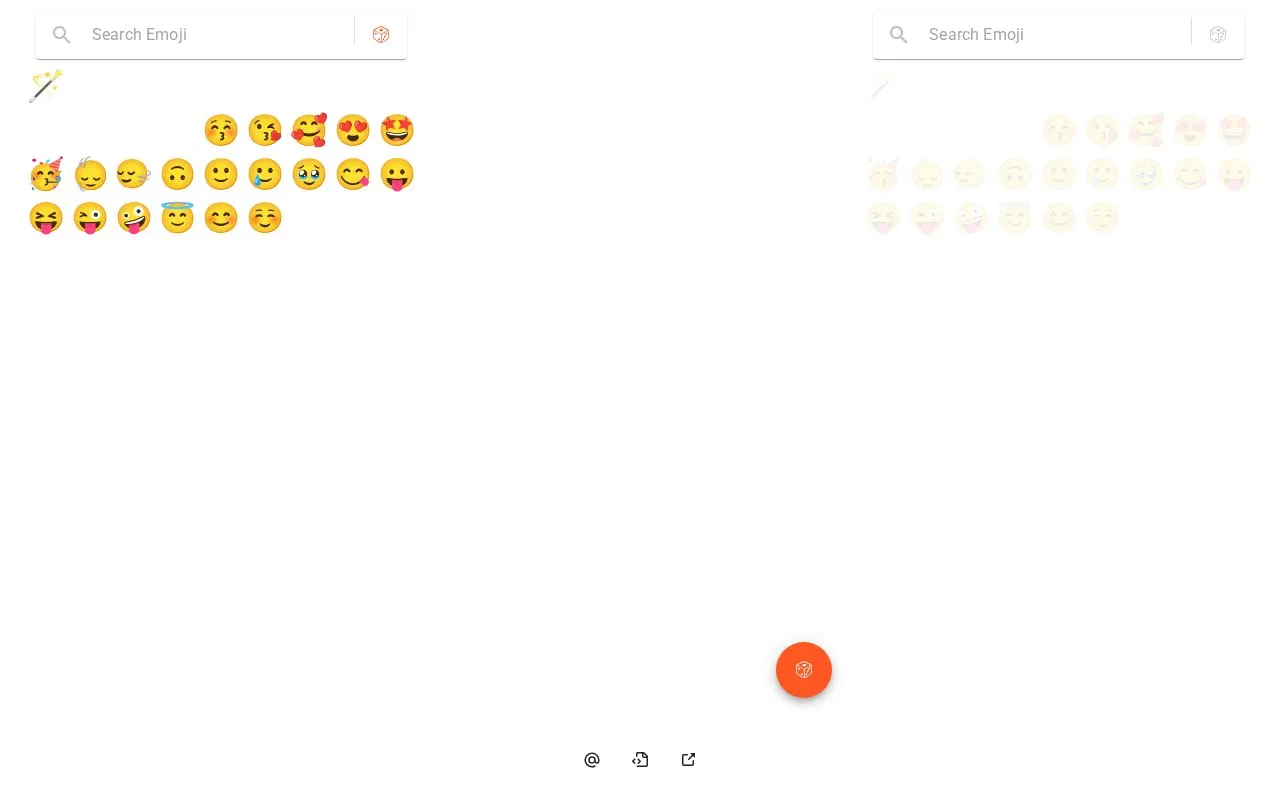 Emoji Kitchen homepage screenshot