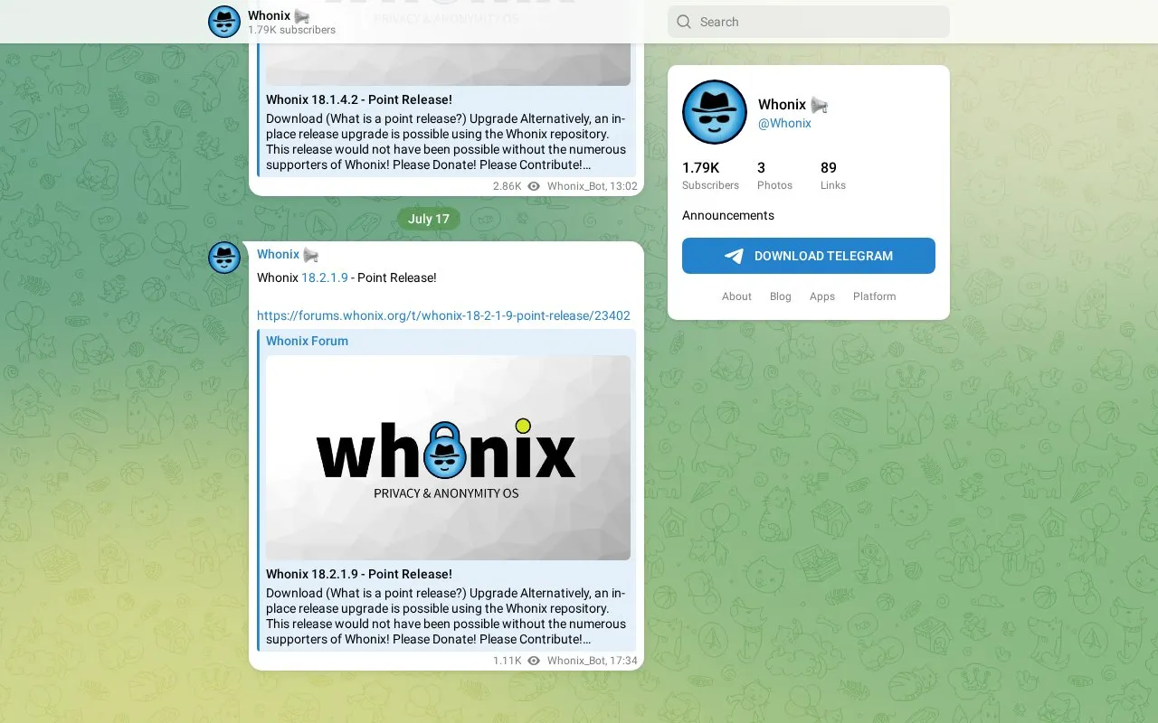 S homepage screenshot
