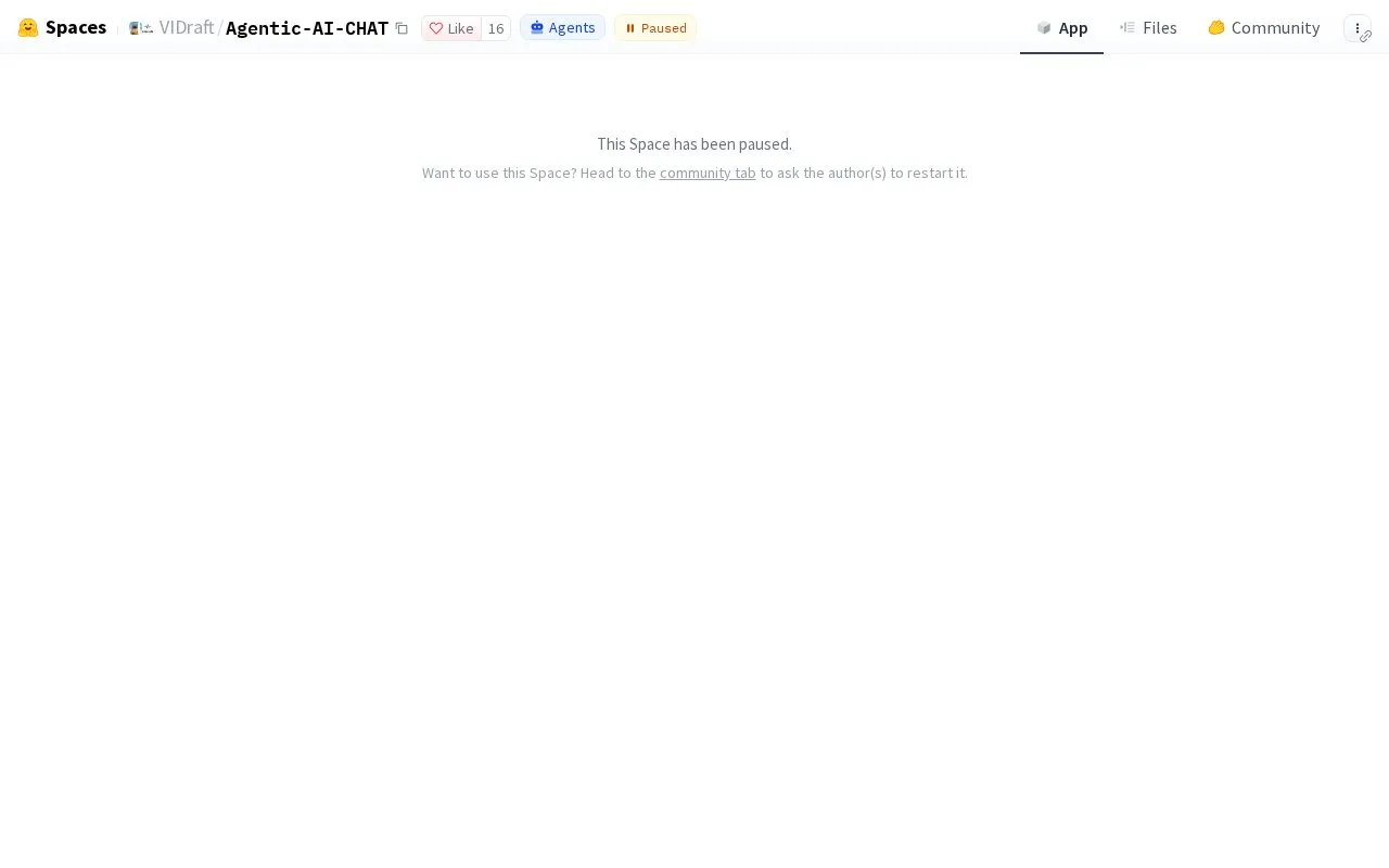 Agentic AI MCO-4B homepage screenshot