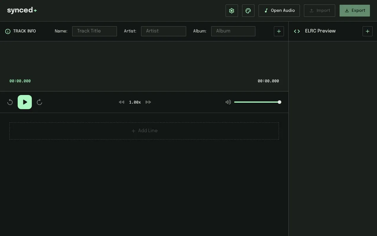 synced+ homepage screenshot
