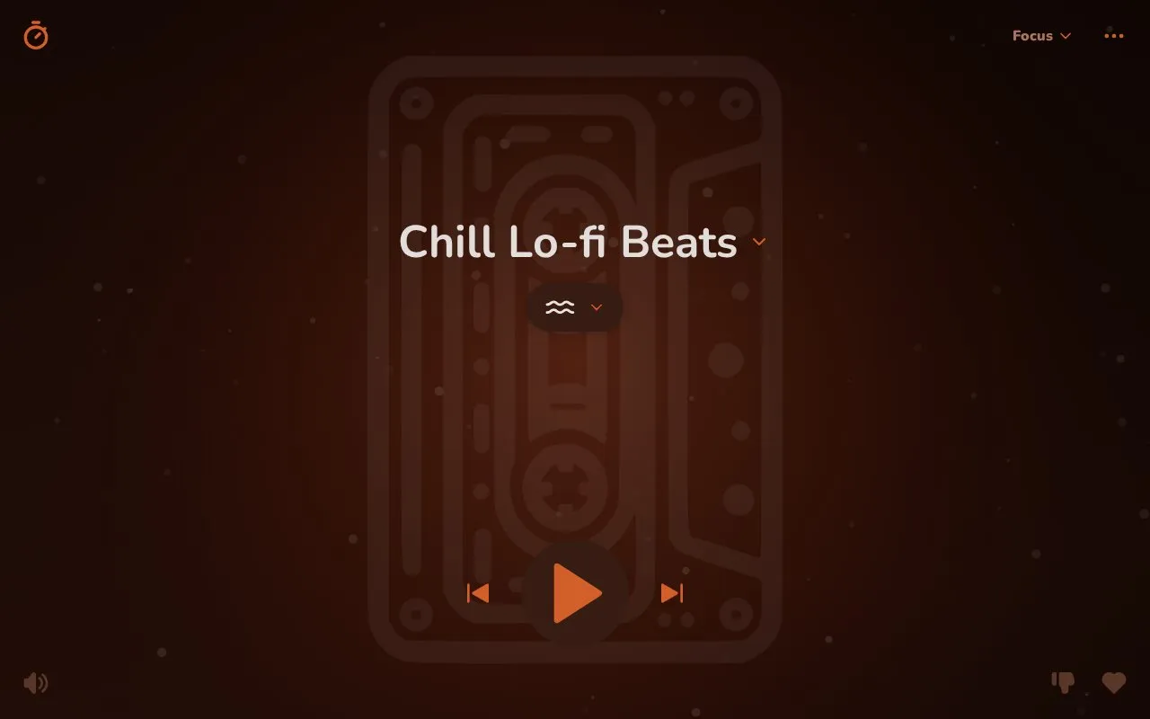 FlowTunes homepage screenshot