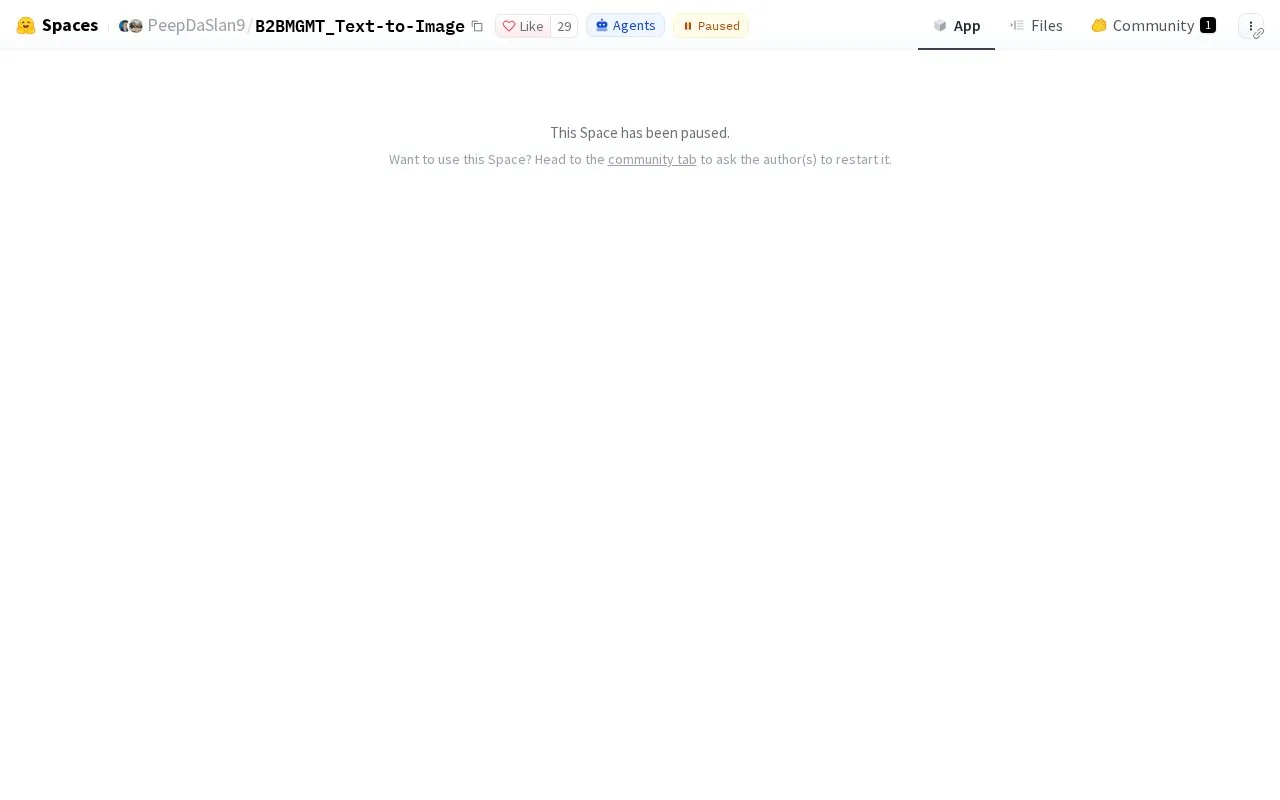 Text To Image homepage screenshot