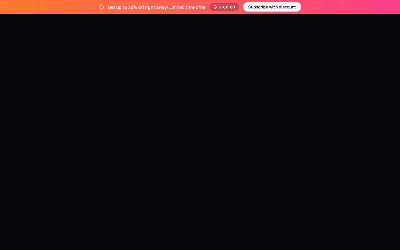 Soundverse homepage screenshot