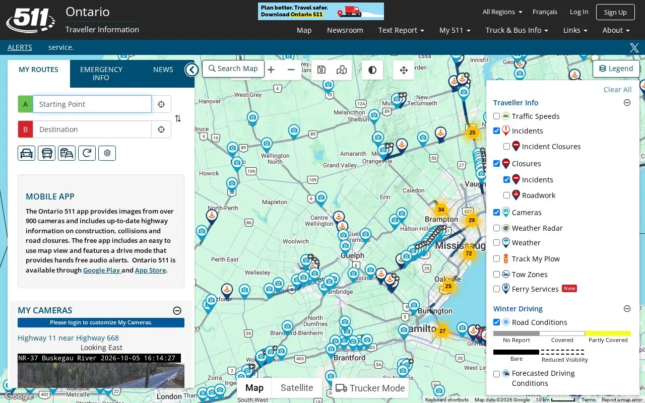 511on.ca homepage screenshot