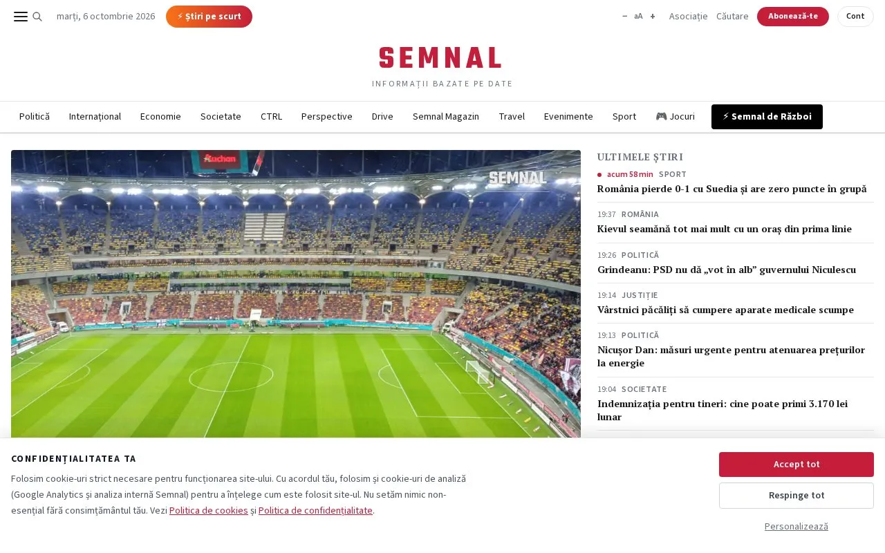 Semnal homepage screenshot