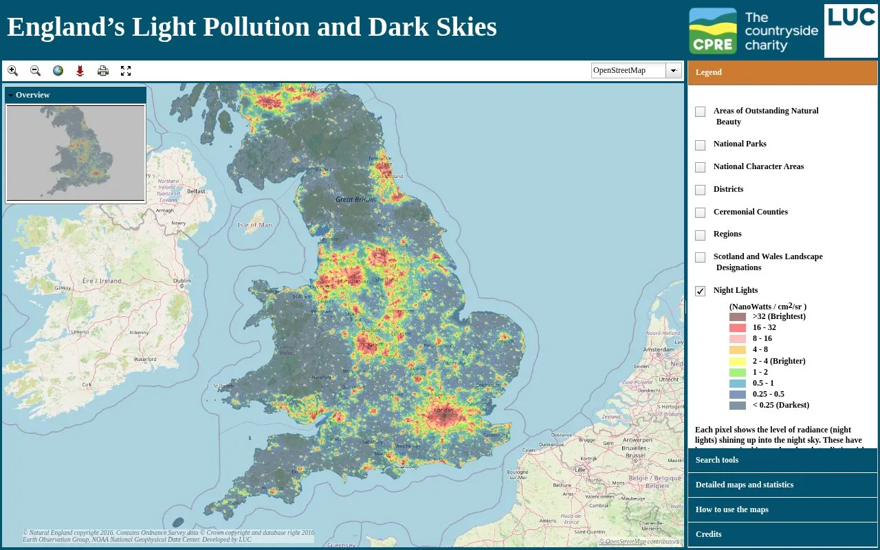 CPRE homepage screenshot