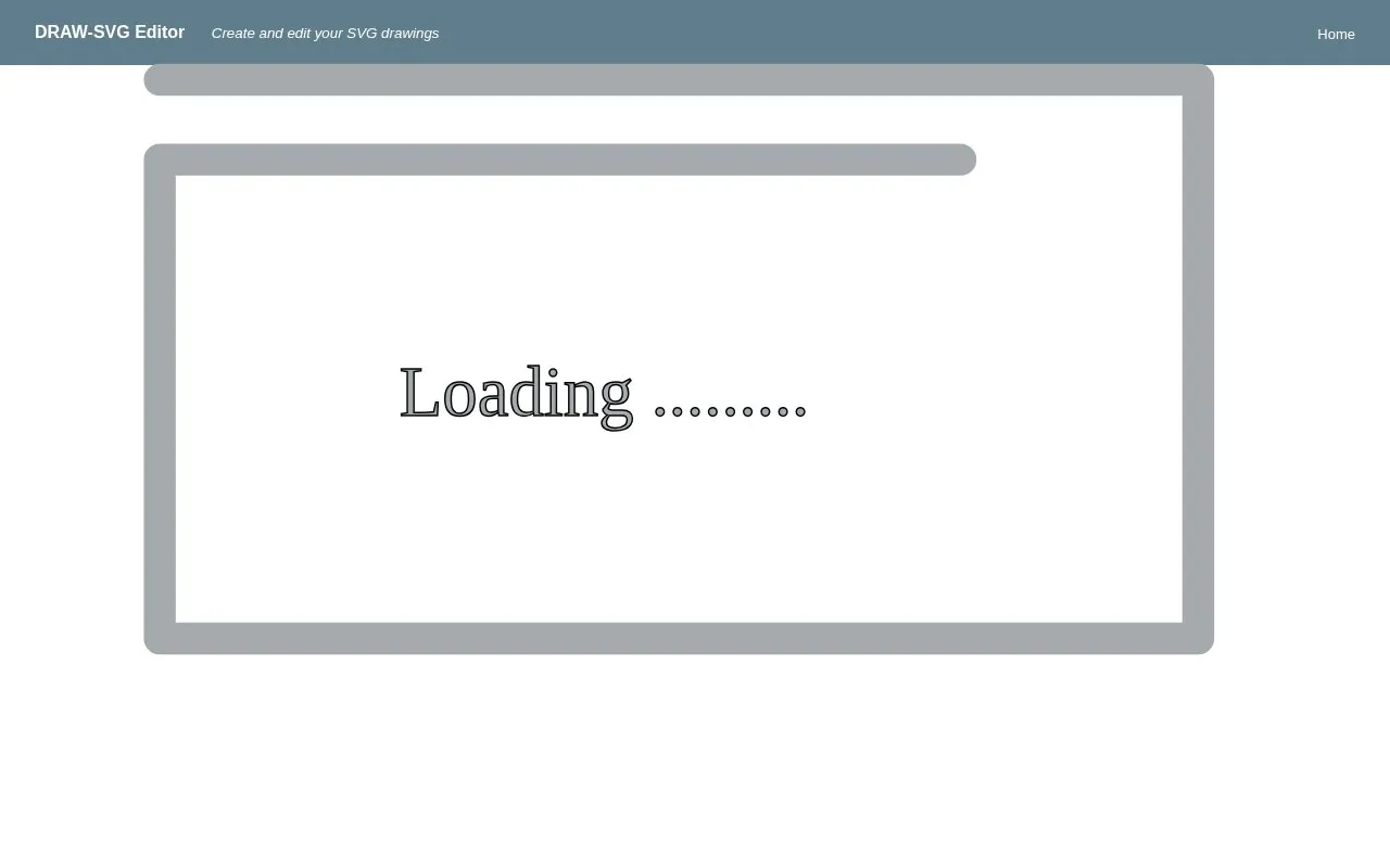 DrawSVG homepage screenshot