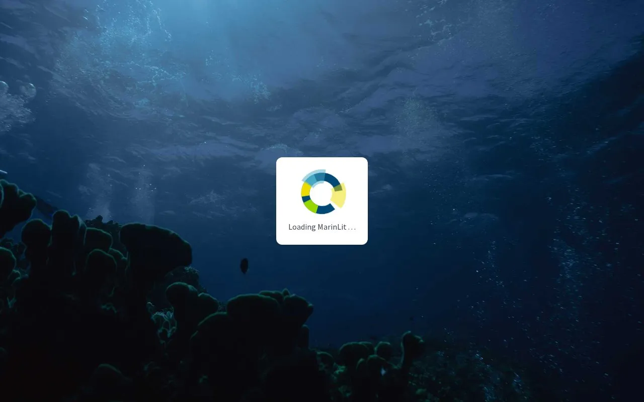 MarinLit homepage screenshot