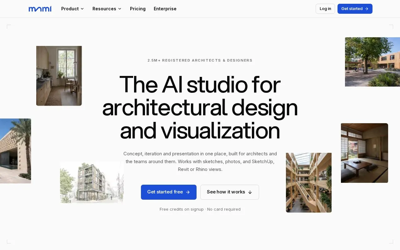 mnml.ai homepage screenshot