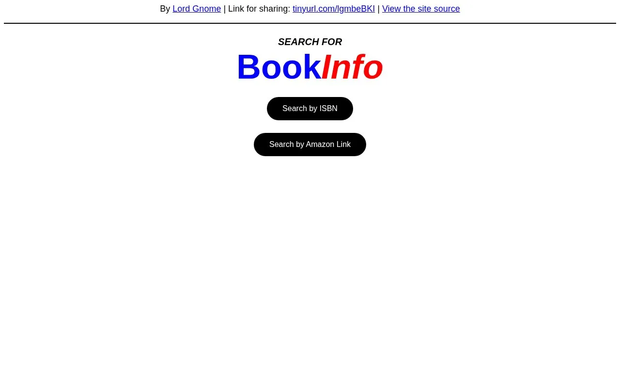 BookInfo homepage screenshot