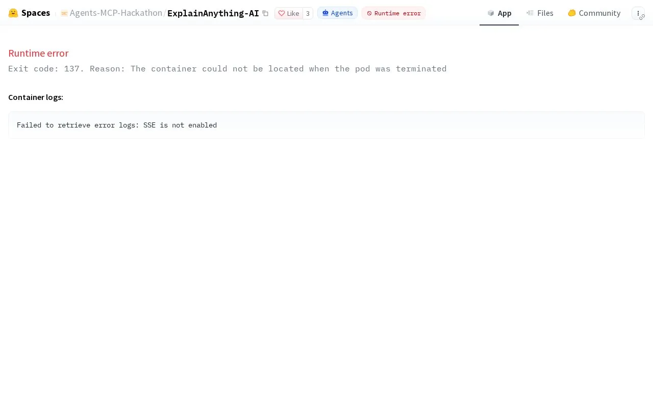 ExplainAnything.AI homepage screenshot