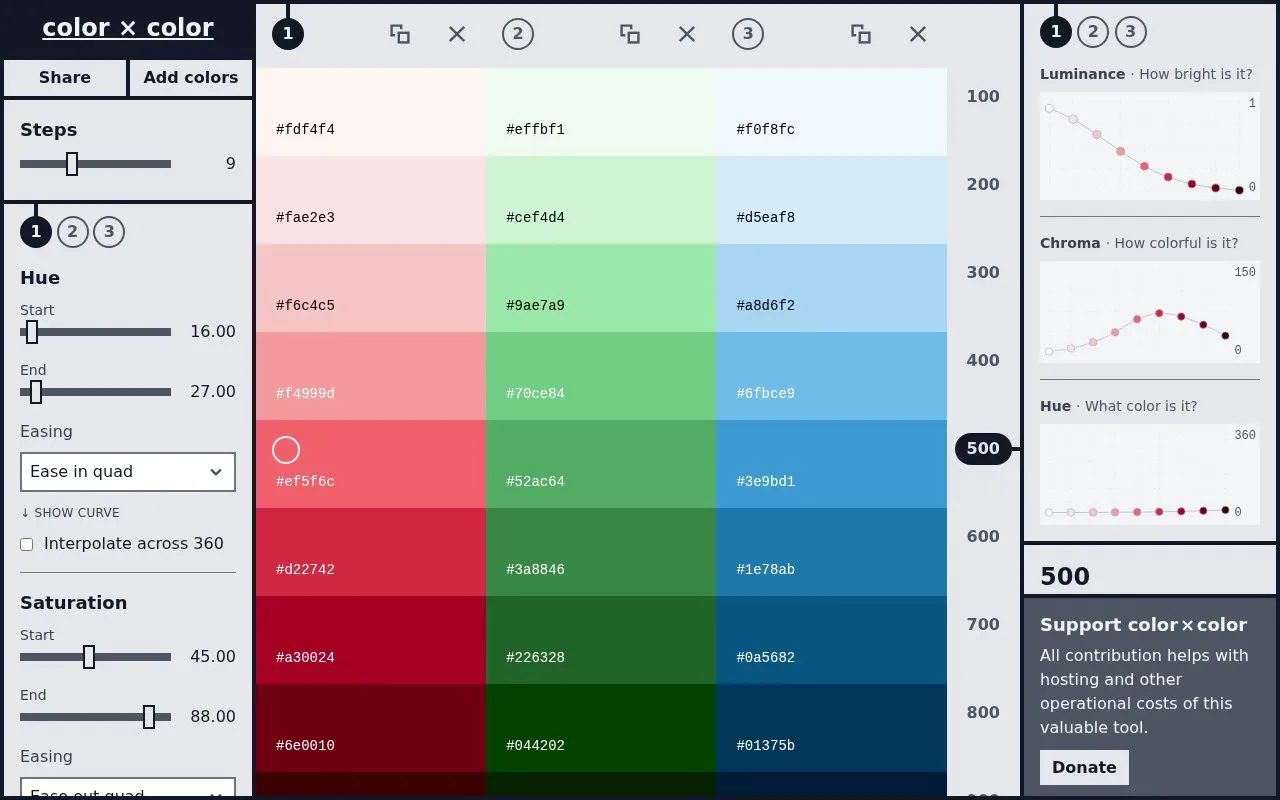 colorcolor homepage screenshot