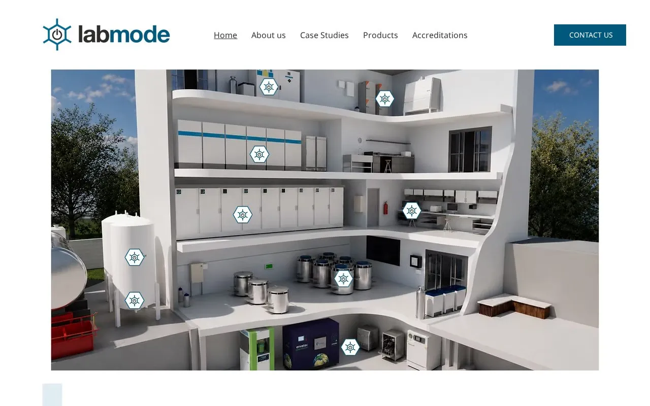 Lab Safety Guide / Intro homepage screenshot