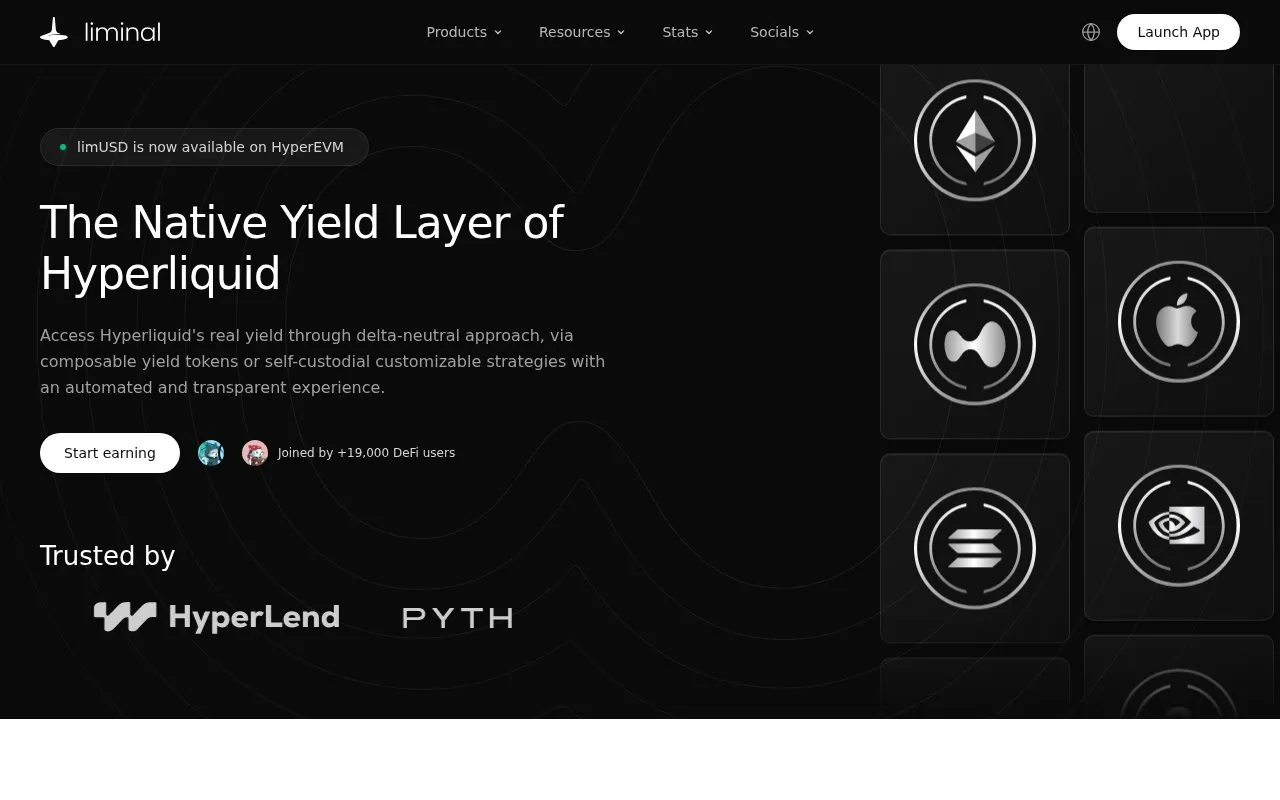 Liminal Basis homepage screenshot