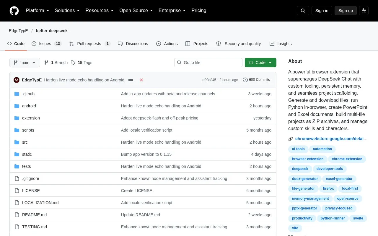 Add Features homepage screenshot