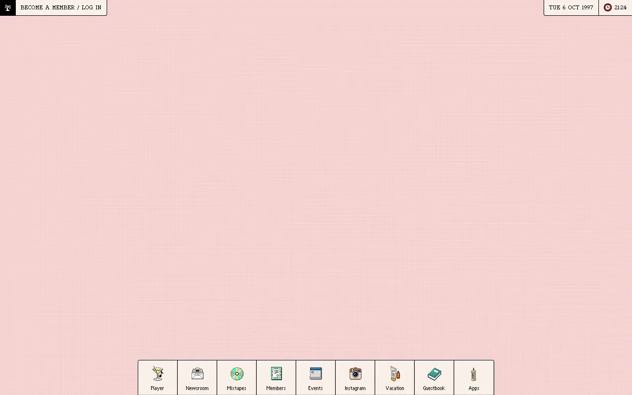 Pool Suite homepage screenshot