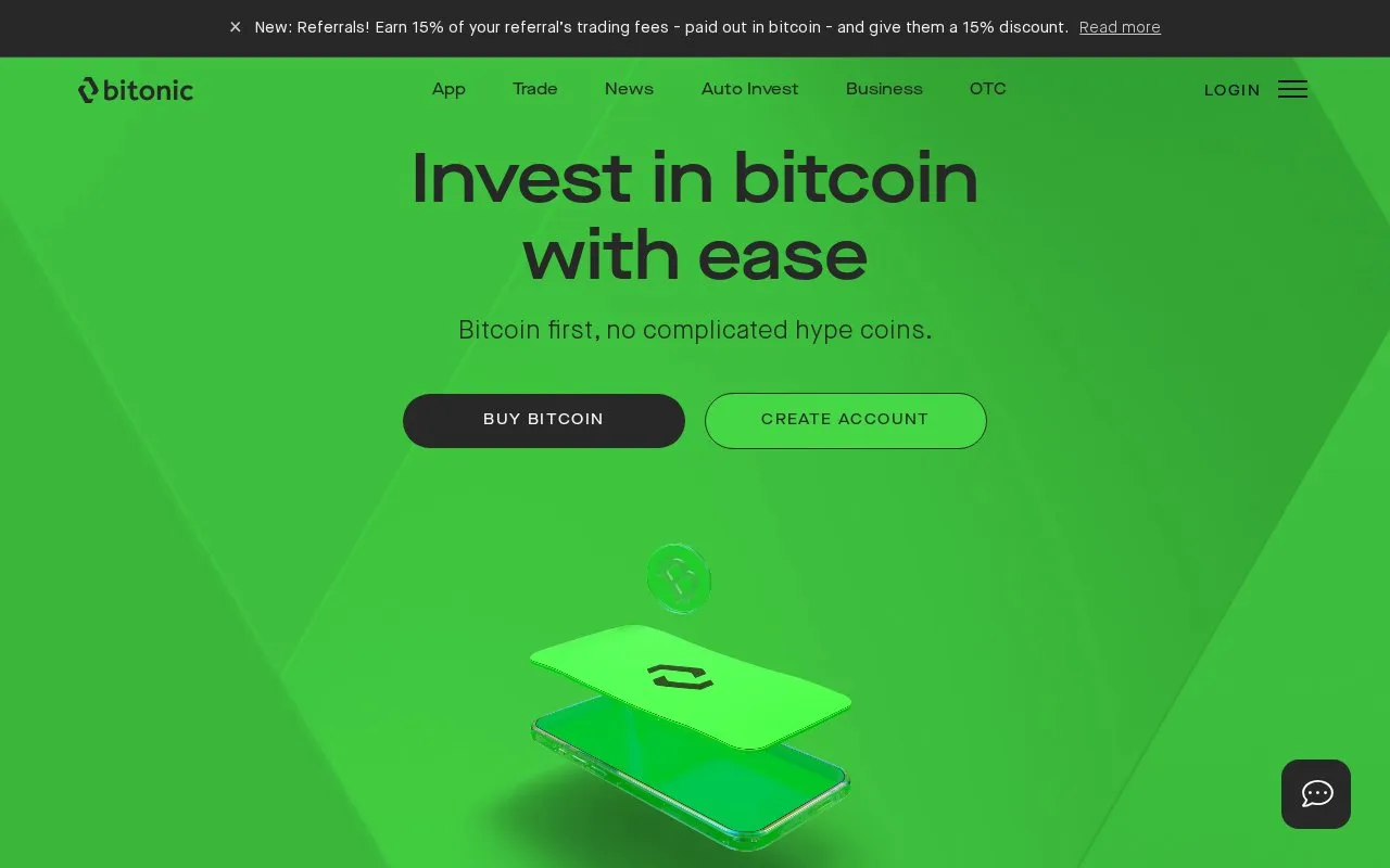 Bitonic homepage screenshot
