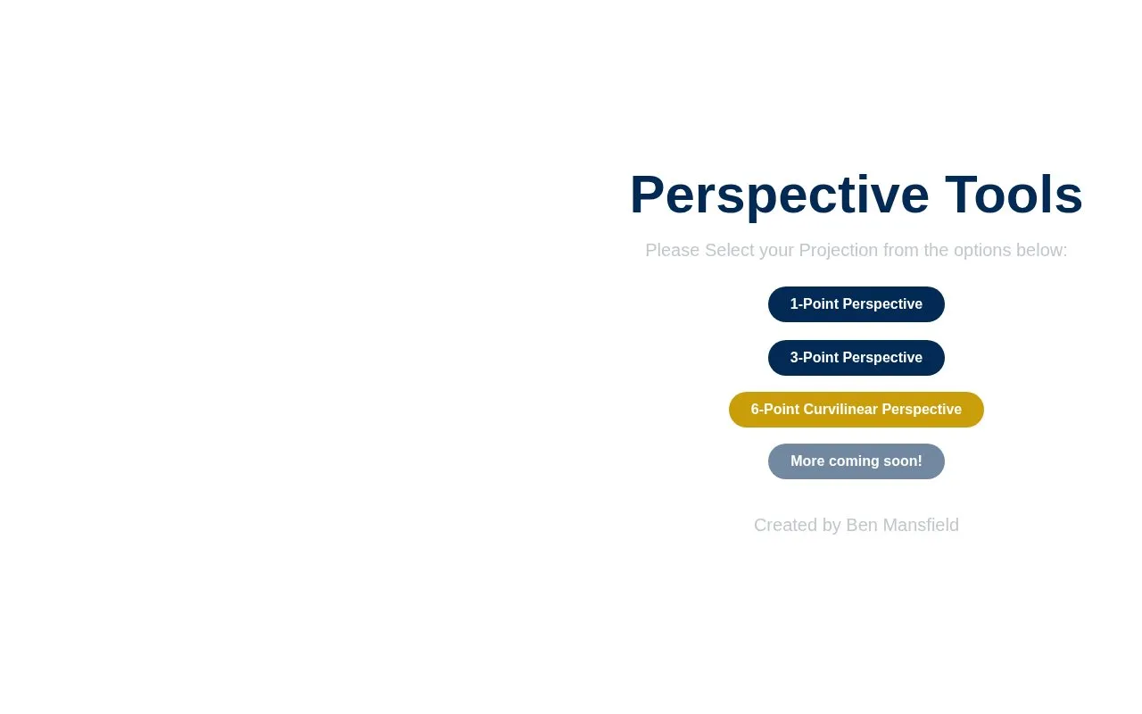 Perspective Tools homepage screenshot