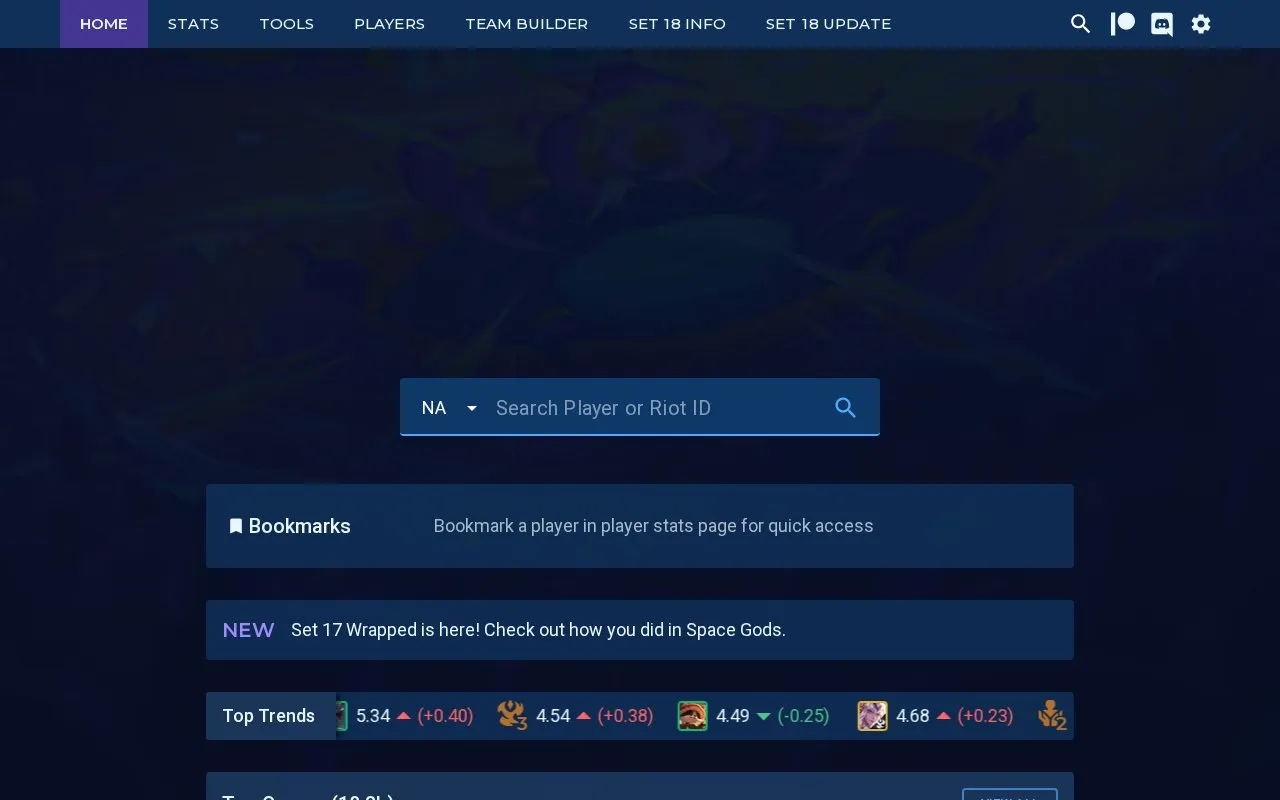 tactics.tools homepage screenshot