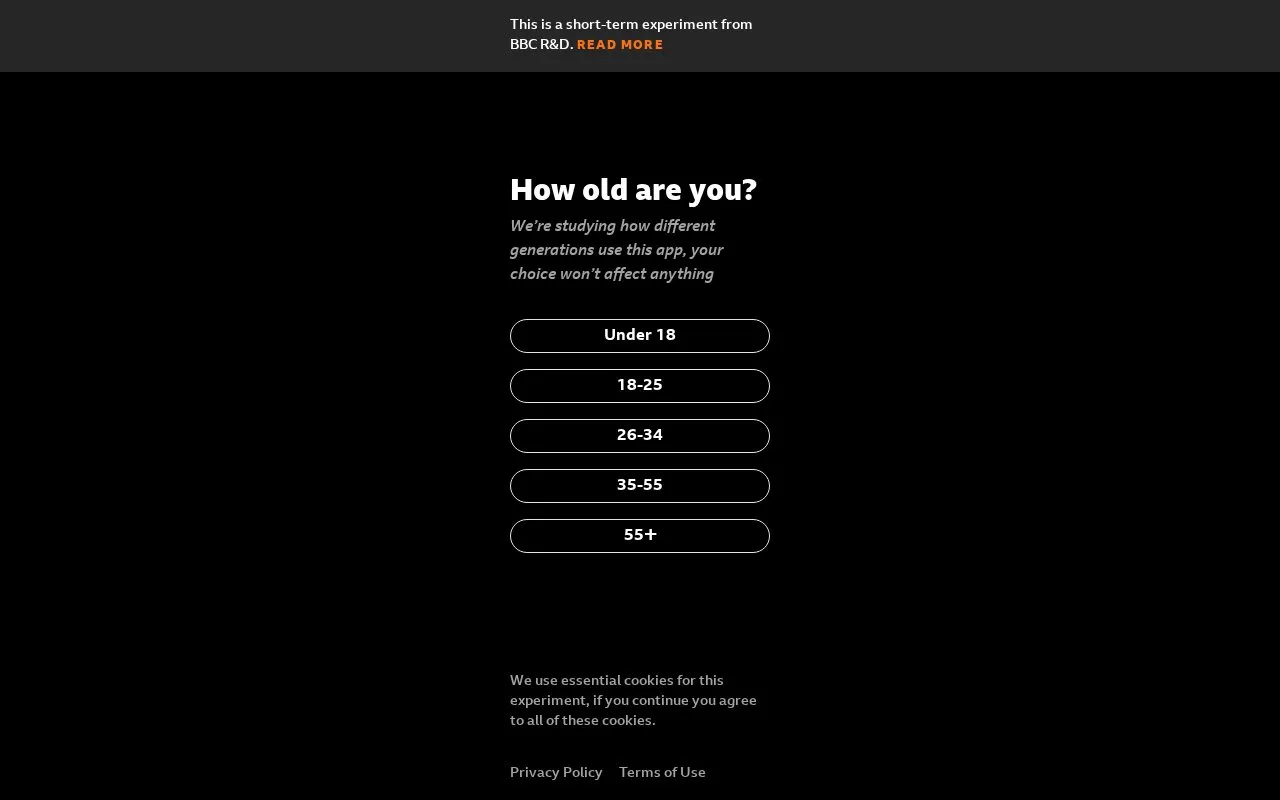 OrbitMusic homepage screenshot