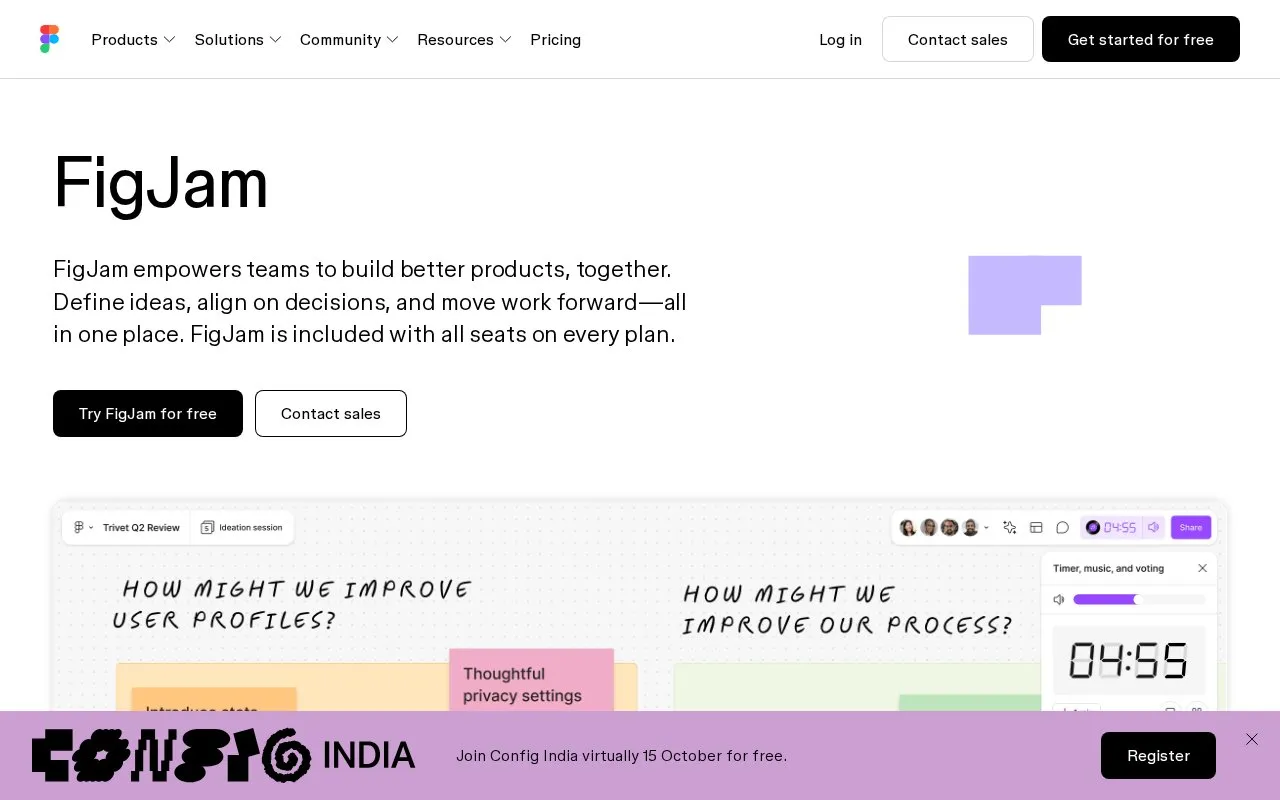 FigJam homepage screenshot